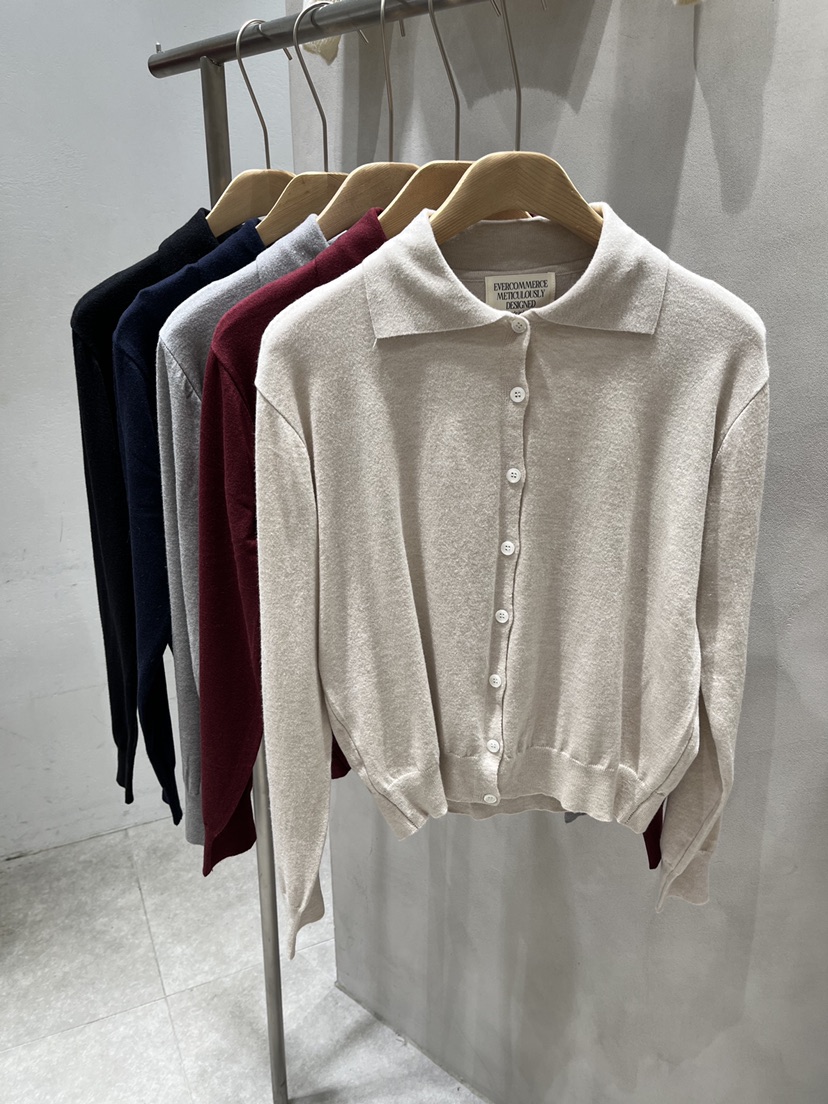 EVERCOMMERCE METICULOUSLY DESIGNED韓國直郵女裝新款休閑針織衫EVERCOMMERCE METICULOUSLY DESIGNED針織衫