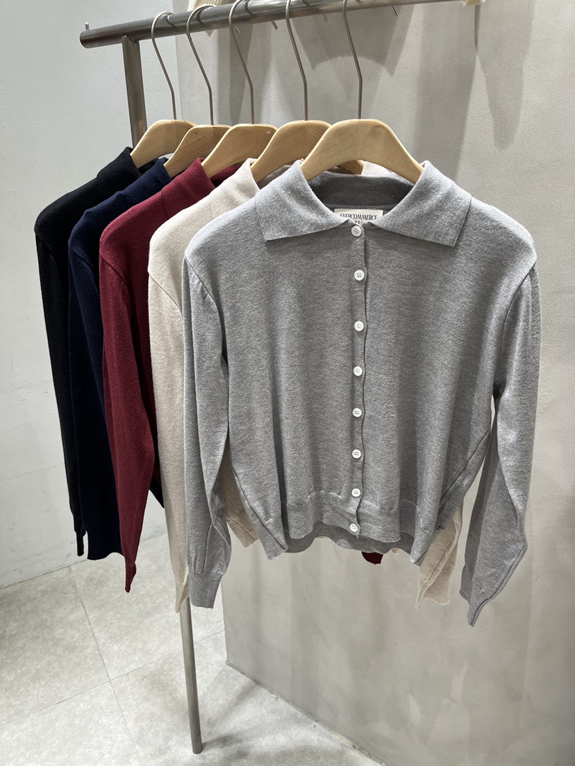 EVERCOMMERCE METICULOUSLY DESIGNED韓國直郵女裝新款休閑針織衫EVERCOMMERCE METICULOUSLY DESIGNED針織衫