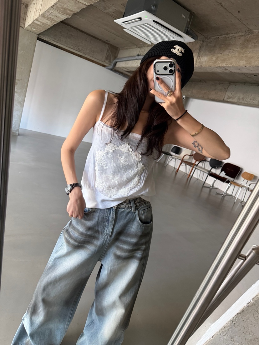 SOLAR韓國代購女裝新款休閑時尚人氣推薦真品熱賣吊帶背心SOLAR吊帶/背心