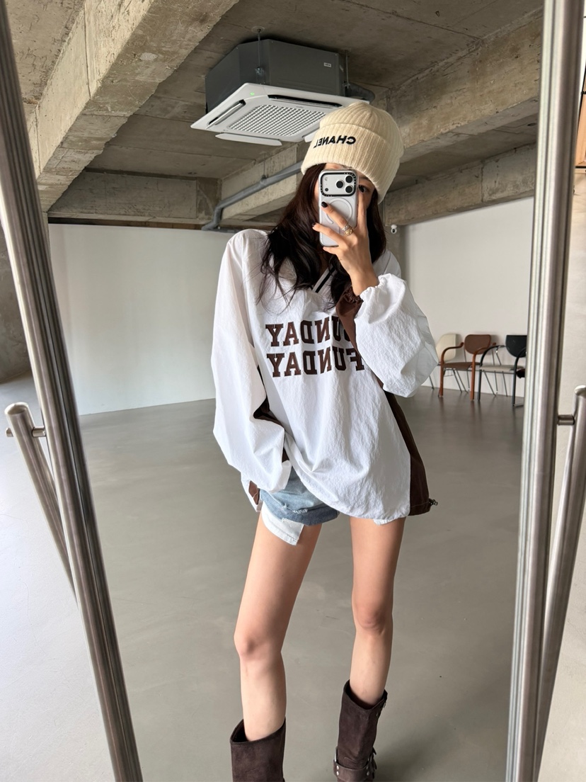 SOLAR韓國直郵女裝新款時尚推薦真品熱賣休閑人氣衛衣SOLAR衛衣