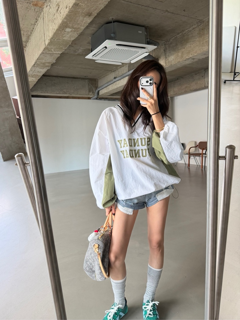 SOLAR韓國直郵女裝新款時尚推薦真品熱賣休閑人氣衛衣SOLAR衛衣
