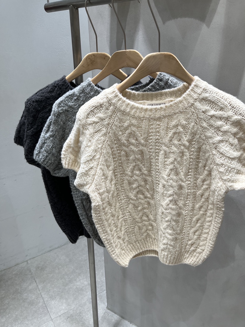 EVERCOMMERCE METICULOUSLY DESIGNED東大門實拍女裝新款職業針織衫EVERCOMMERCE METICULOUSLY DESIGNED針織衫