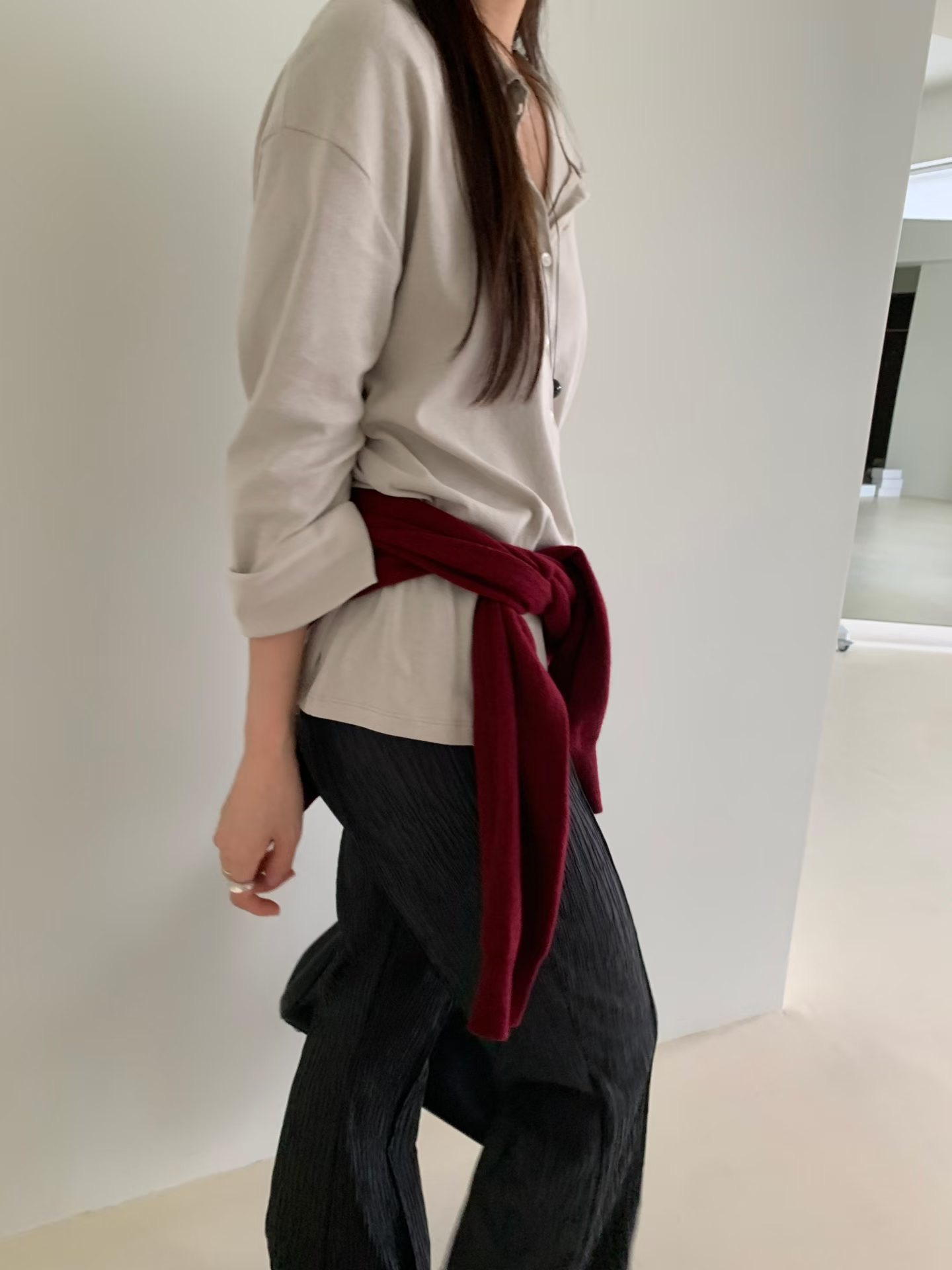 OVERNUE東大門實拍女士新品真品推薦熱賣職業時尚襯衫蕾絲衫OVERNUE襯衫/蕾絲衫