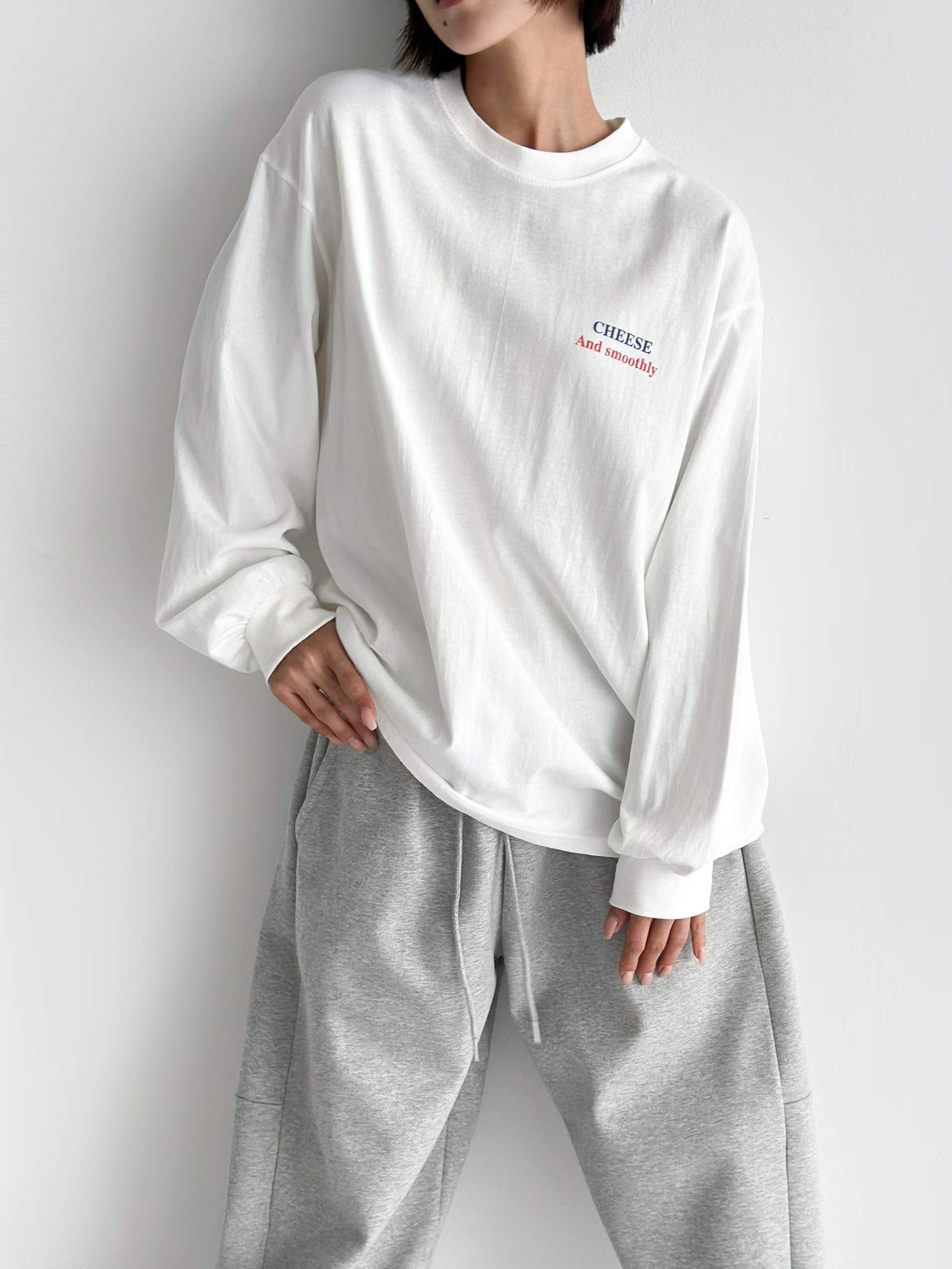 P.SHOP東大門代購女士新品時尚真品人氣推薦熱賣長袖T恤P.SHOP長袖T恤圖色1