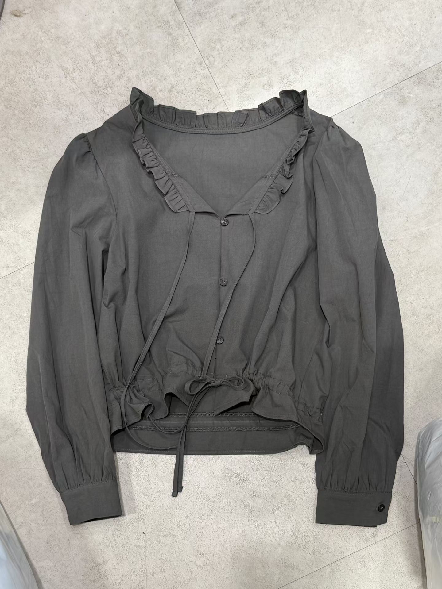 OVERNUE東大門實拍女士新品真品人氣休閑時尚熱賣襯衫蕾絲衫OVERNUE襯衫/蕾絲衫圖色2