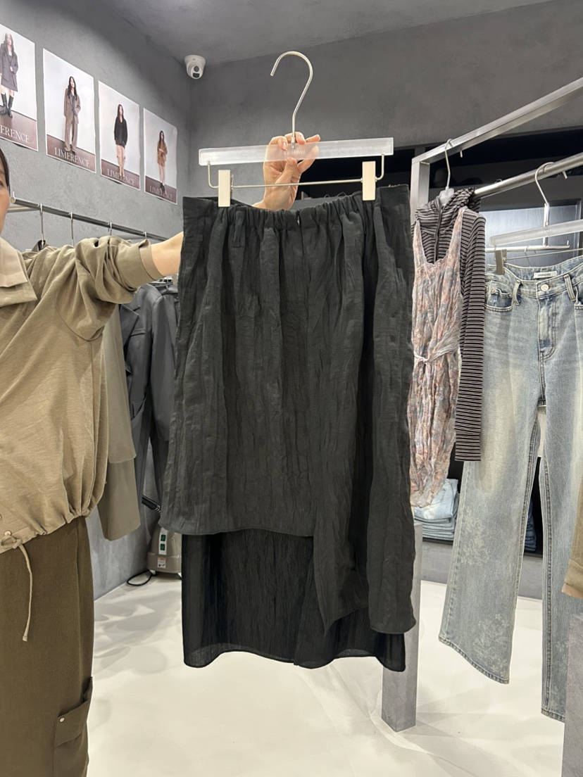 LIMERENCE韓國代購女裝新款時尚真品人氣休閑推薦熱賣長裙LIMERENCE長裙