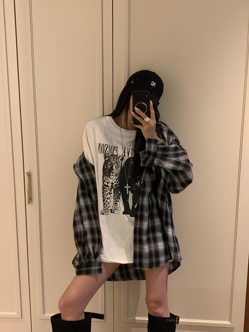BADCALM韓國直郵女士新款職業休閑真品襯衫蕾絲衫不含內搭BADCALM襯衫/蕾絲衫
