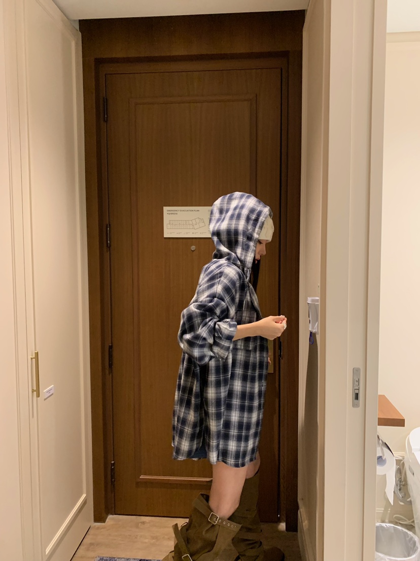 BADCALM韓國直郵女士新款職業休閑真品襯衫蕾絲衫不含內搭BADCALM襯衫/蕾絲衫
