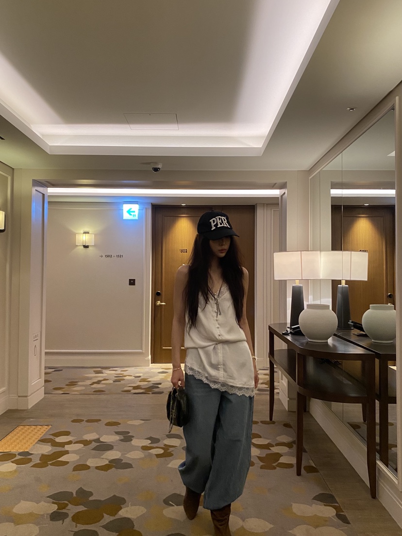 FOUREIGHT東大門直郵女士新款推薦時尚職業休閑人氣連衣裙FOUR EIGHT連衣裙