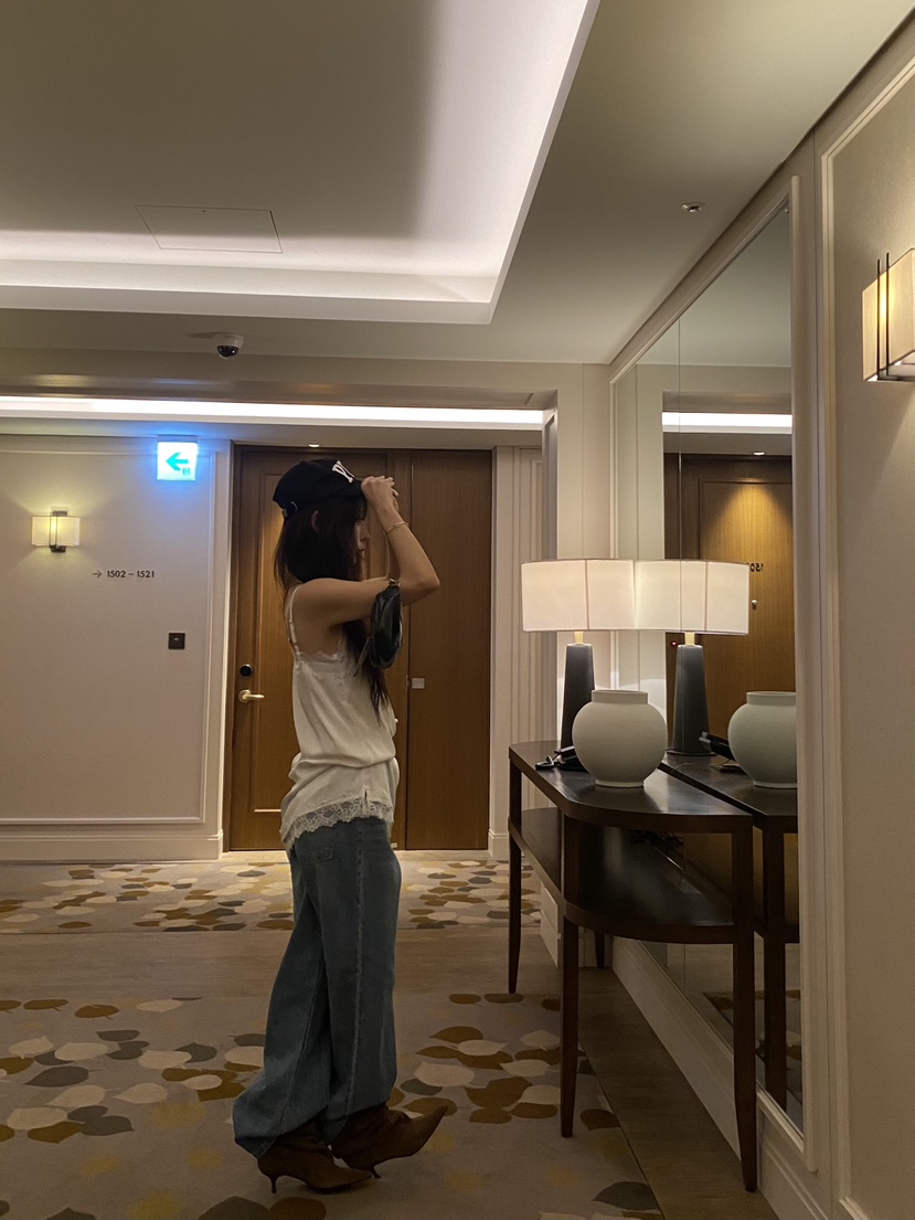 FOUREIGHT東大門直郵女士新款推薦時尚職業休閑人氣連衣裙FOUR EIGHT連衣裙