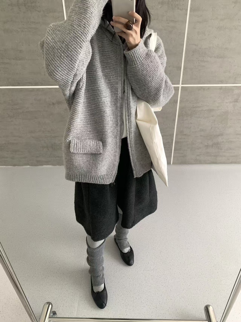 BONHEUR韓國直郵女士新品人氣職業真品推薦休閑熱賣針織衫BONHEUR-2件起針織衫