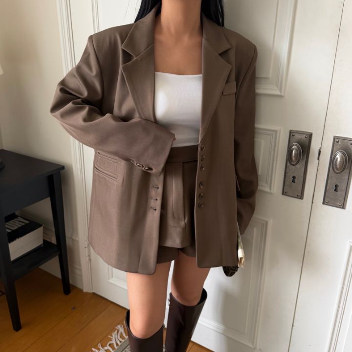 mars東大門實拍女裝新品真品時尚人氣熱賣休閑推薦西裝西服mars西裝/西服