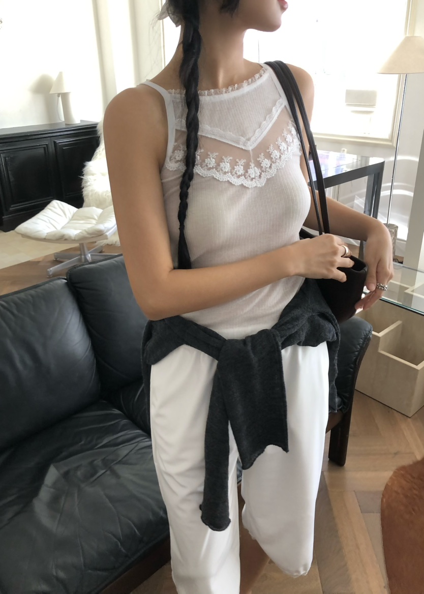OUPPT韓國直郵女士新品休閑熱賣人氣時尚職業推薦吊帶背心OUPPT吊帶/背心