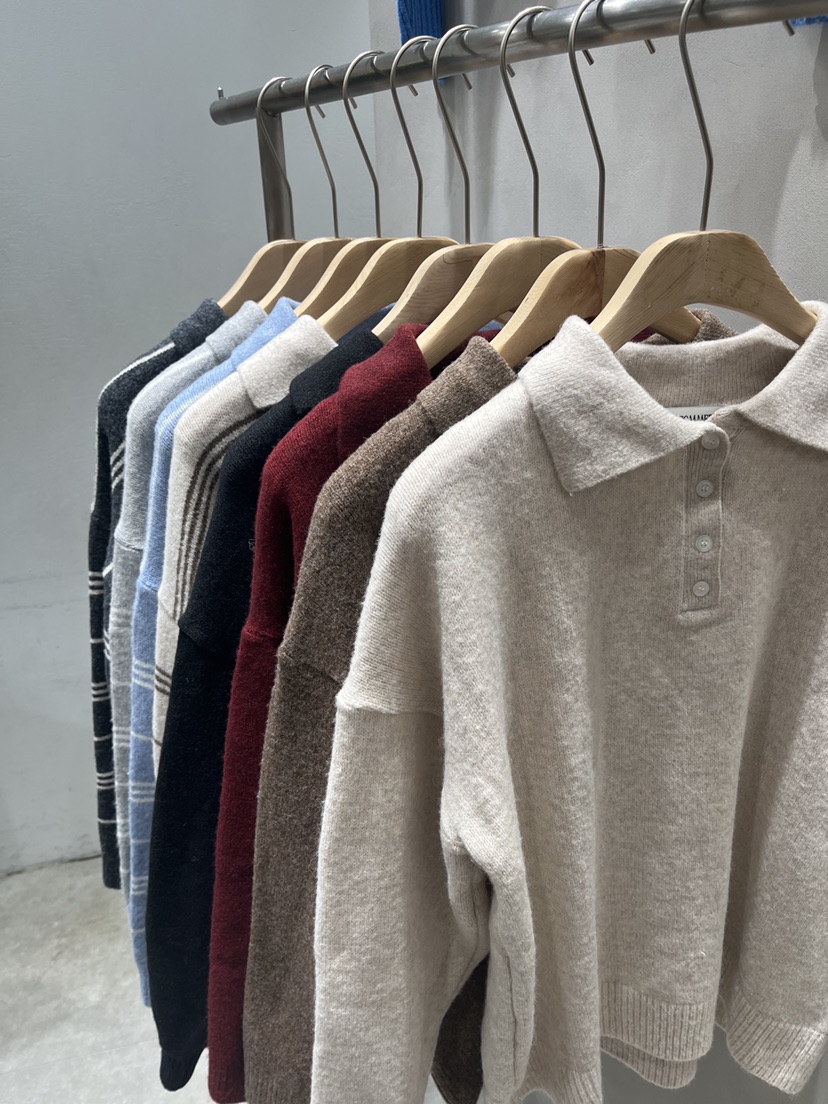 EVERCOMMERCE METICULOUSLY DESIGNED韓國代購女裝新款休閑針織衫EVERCOMMERCE METICULOUSLY DESIGNED針織衫