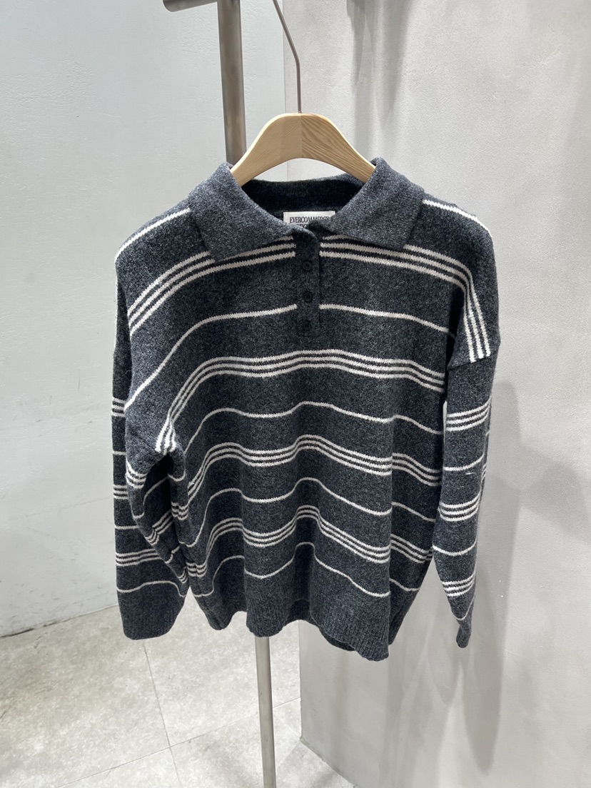 EVERCOMMERCE METICULOUSLY DESIGNED韓國代購女裝新款休閑針織衫EVERCOMMERCE METICULOUSLY DESIGNED針織衫圖色4