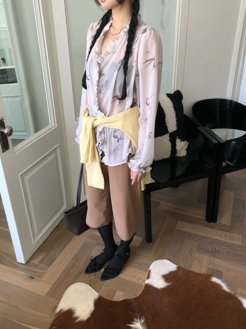 OUPPT東大門代購女裝新品人氣推薦休閑真品職業襯衫蕾絲衫OUPPT襯衫/蕾絲衫