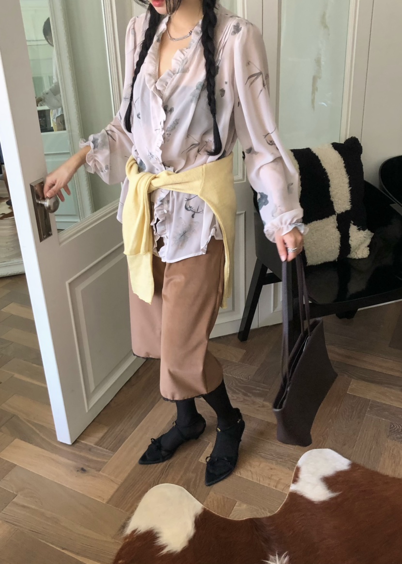 OUPPT東大門代購女裝新品人氣推薦休閑真品職業襯衫蕾絲衫OUPPT襯衫/蕾絲衫