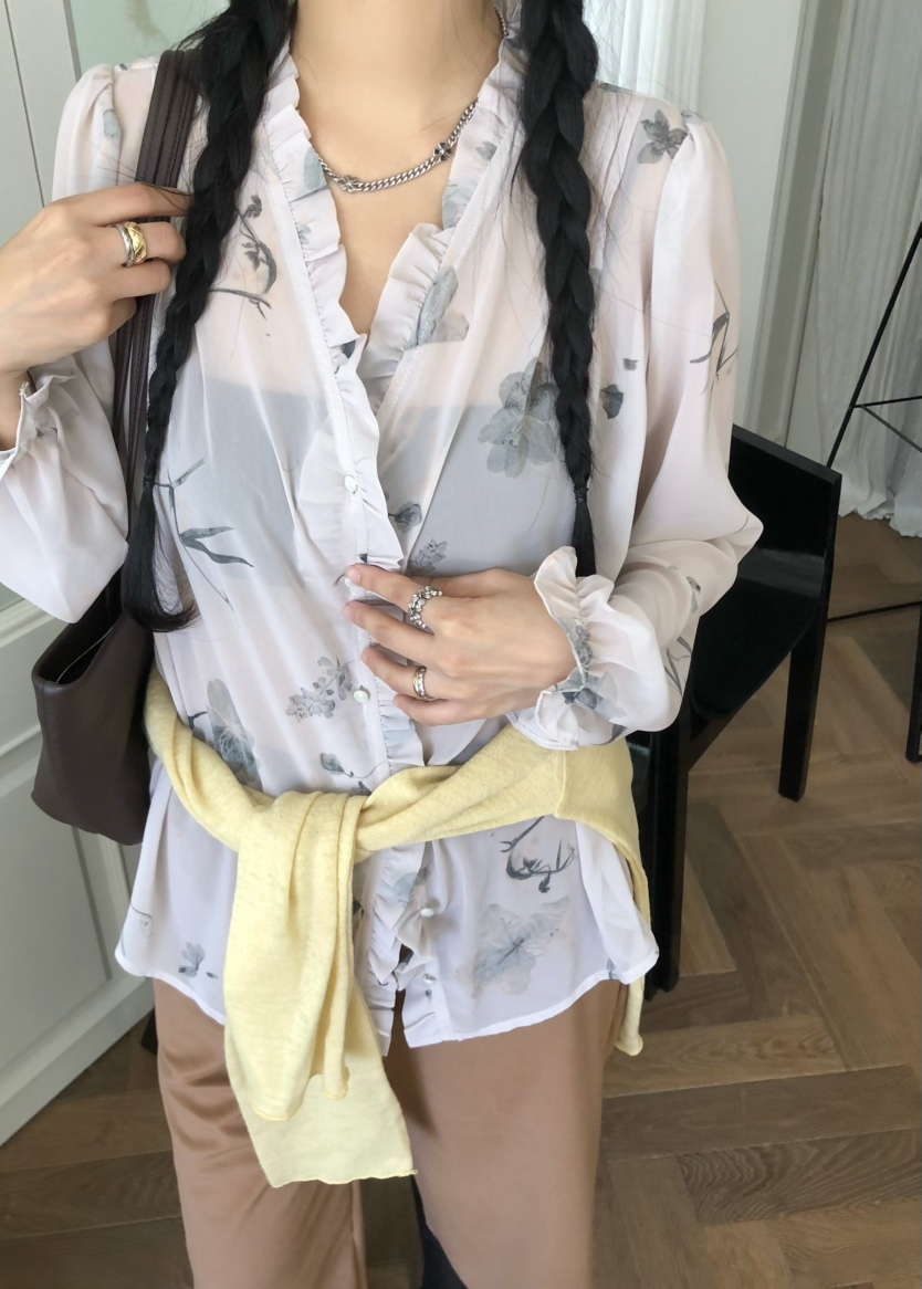 OUPPT東大門代購女裝新品人氣推薦休閑真品職業襯衫蕾絲衫OUPPT襯衫/蕾絲衫