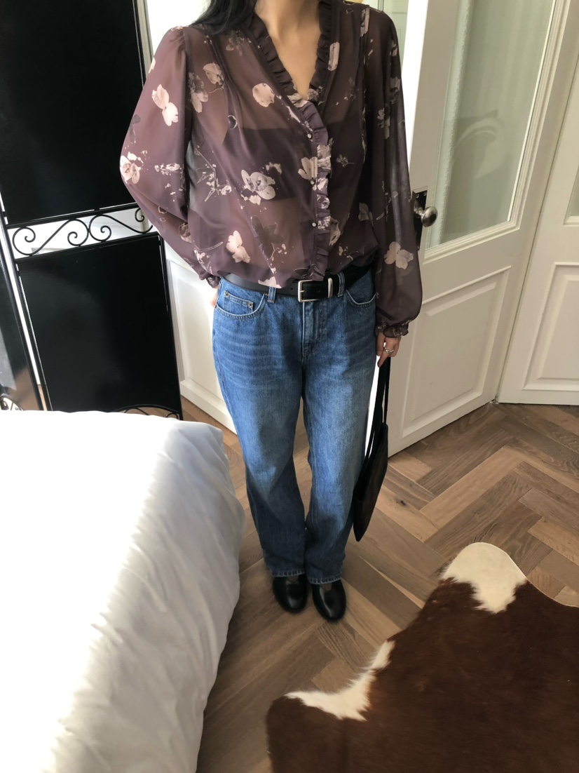 OUPPT東大門代購女裝新品人氣推薦休閑真品職業襯衫蕾絲衫OUPPT襯衫/蕾絲衫