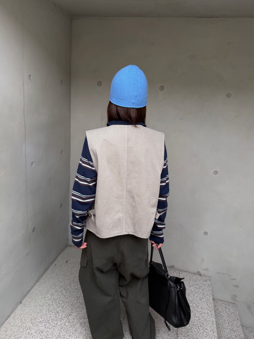 OLI SEOUL韓國代購女士新品推薦真品人氣時尚休閑熱賣馬甲OLI SEOUL馬甲