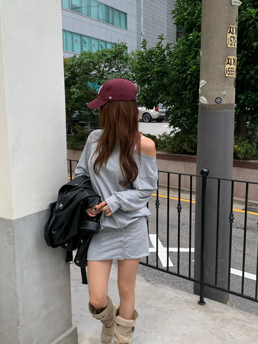 REVE CITE-L韓國直郵女士新款人氣推薦職業休閑連衣裙紐扣REVE CITE-L連衣裙圖色1