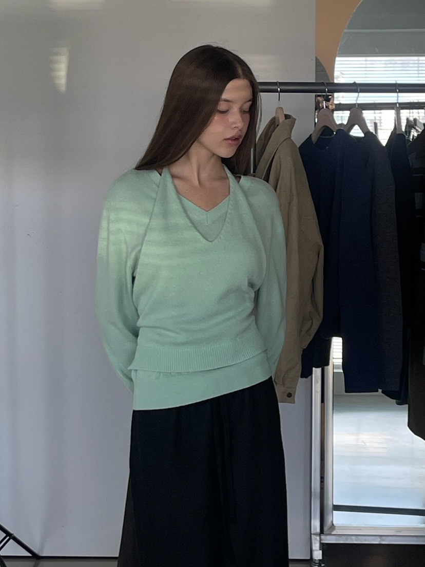 ANOTHER AVENUE韓國代購女裝新品休閑推薦真品人氣套裝層疊ANOTHER AVENUE套裝