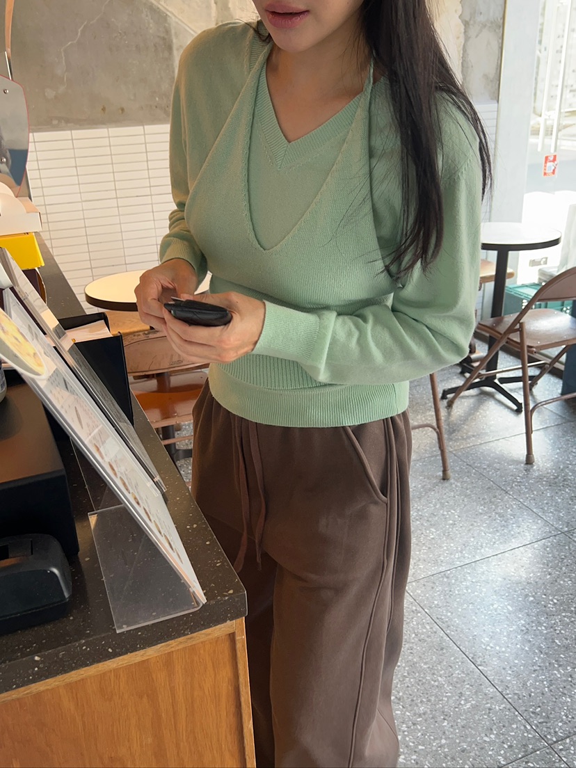 ANOTHER AVENUE韓國代購女裝新品休閑推薦真品人氣套裝層疊ANOTHER AVENUE套裝