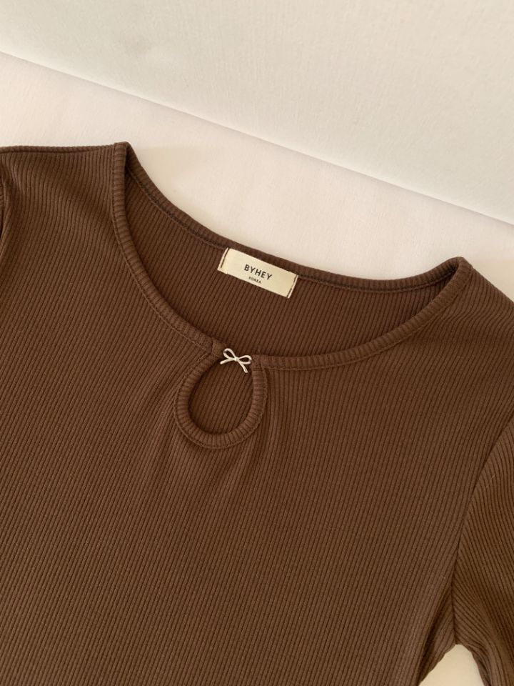 HEY/TO SEWING東大門實拍女裝新品人氣熱賣休閑長袖T恤BY HEY/TO SEWING長袖T恤