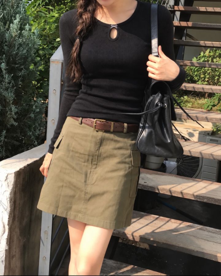 HEY/TO SEWING東大門實拍女裝新品人氣熱賣休閑長袖T恤BY HEY/TO SEWING長袖T恤圖色3