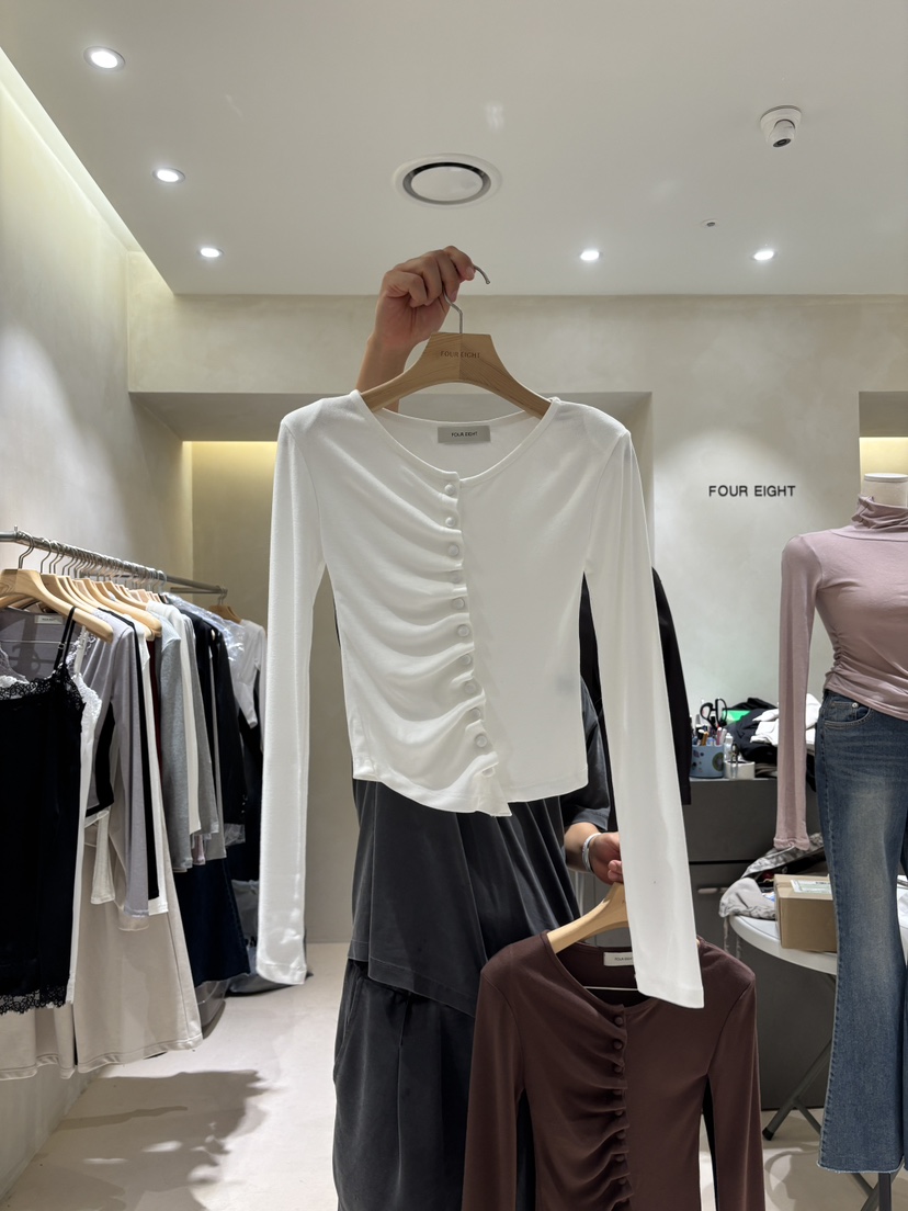 FOUREIGHT東大門實拍女士新款真品人氣熱賣職業休閑針織衫FOUR EIGHT針織衫圖色1