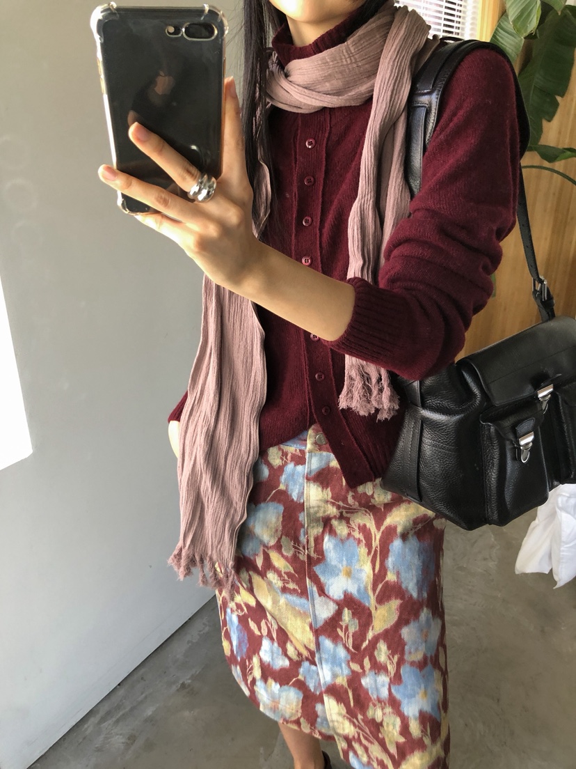MURMUR東大門代購女裝新品人氣休閑真品推薦熱賣開衫高領MURMUR開衫