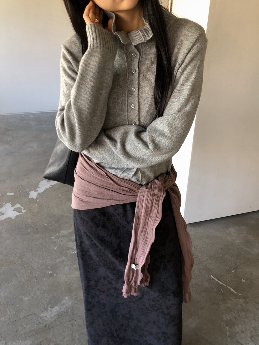 MURMUR東大門代購女裝新品人氣休閑真品推薦熱賣開衫高領MURMUR開衫