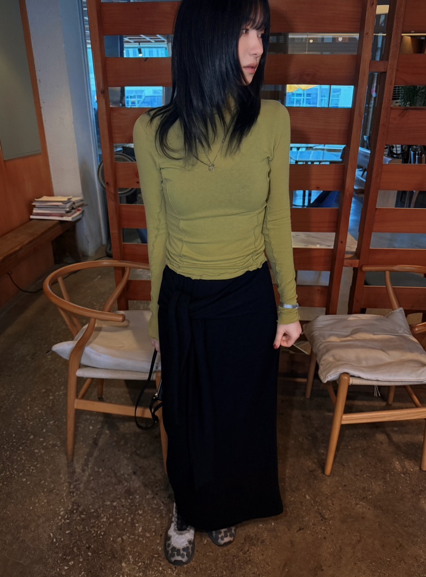 MOMENTUM東大門代購女裝新品人氣推薦休閑職業熱賣真品長裙MOMENTUM長裙