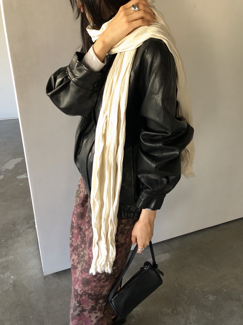 MURMUR東大門代購女士新品真品推薦熱賣職業夾克水洗皮革MURMUR夾克