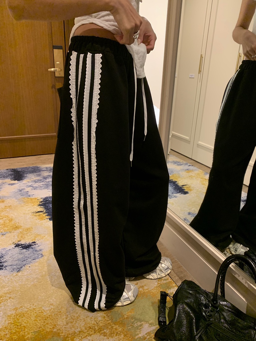 BADCALM東大門代購女士新款熱賣人氣休閑推薦時尚真品休閑褲BADCALM休閑褲