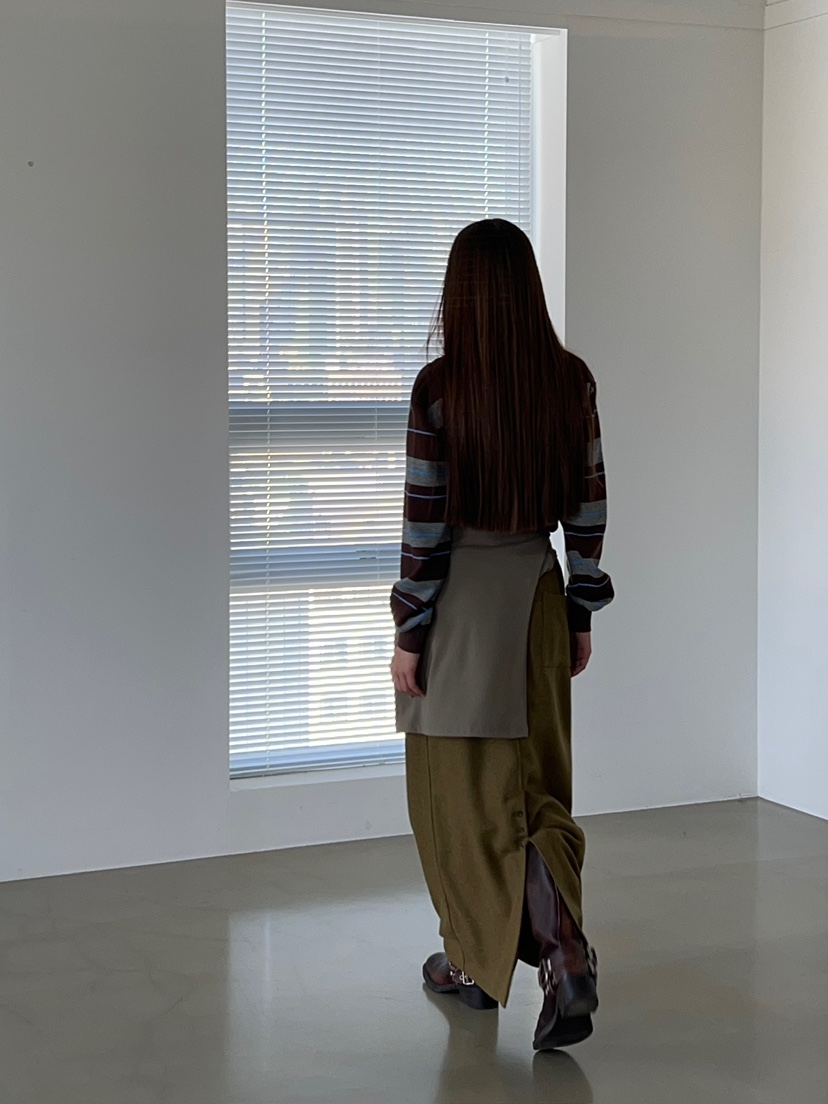 ANOTHER AVENUE韓國代購女裝新款人氣推薦熱賣針織衫條紋ANOTHER AVENUE針織衫