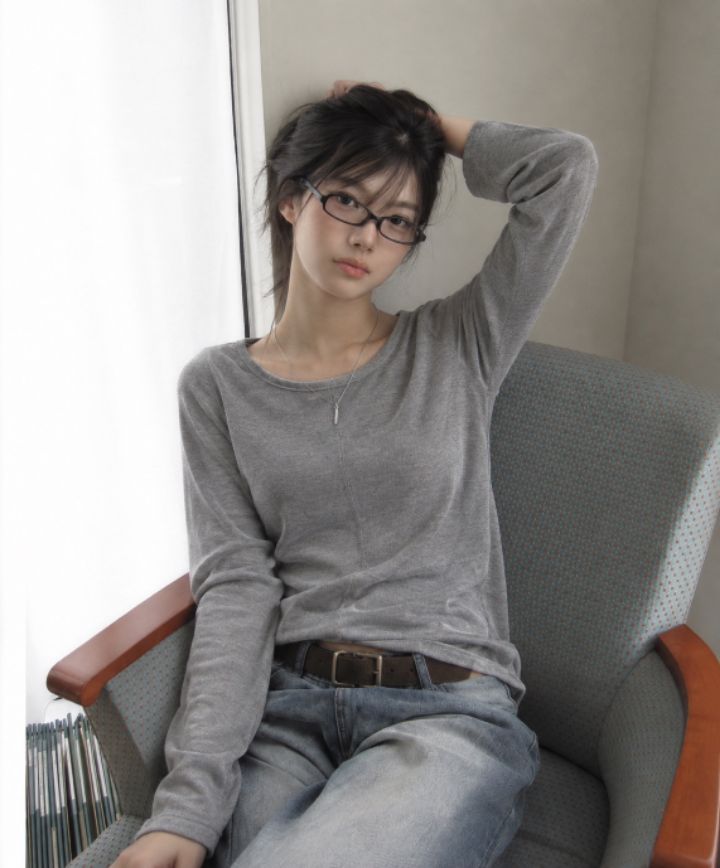 HEY/TO SEWING東大門代購女裝新款時尚休閑長袖T恤鏤空BY HEY/TO SEWING長袖T恤