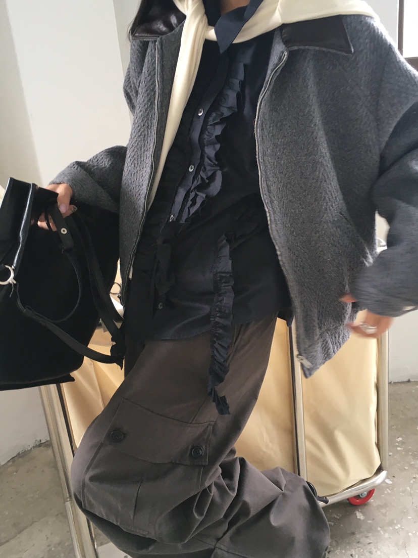 TREMA東大門實拍女士新款熱賣休閑時尚人氣職業推薦真品夾克TREMA夾克