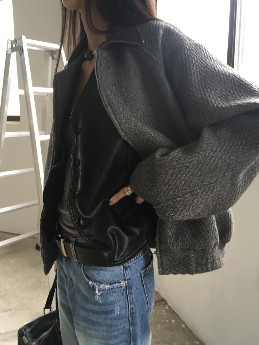TREMA東大門實拍女士新款熱賣休閑時尚人氣職業推薦真品夾克TREMA夾克