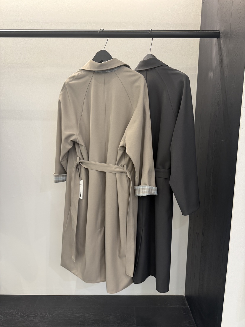 MURMUR東大門直郵女士新品熱賣真品職業人氣長款風衣含腰繩MURMUR長款風衣