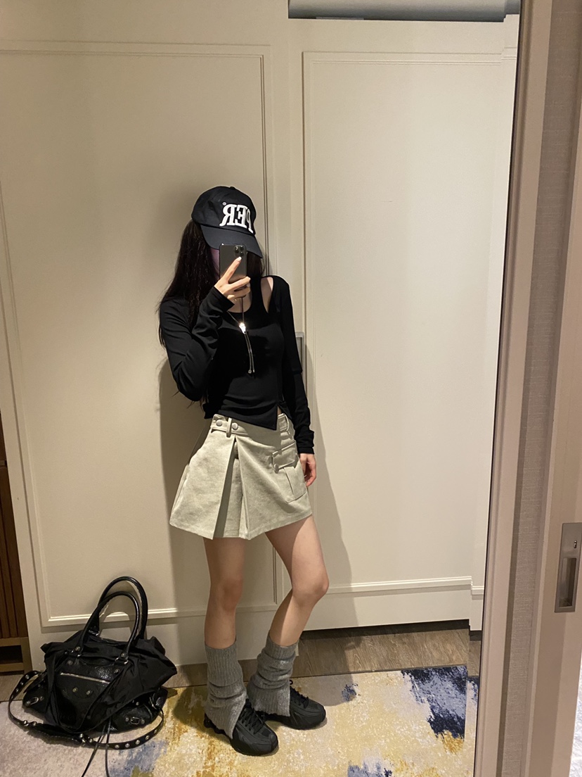 FOUREIGHT韓國直郵女士新品真品時尚職業熱賣休閑長袖T恤FOUR EIGHT長袖T恤
