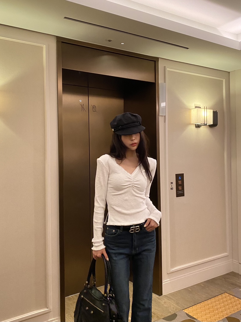 FOUREIGHT韓國代購女士新款推薦休閑時尚真品熱賣人氣針織衫FOUR EIGHT針織衫
