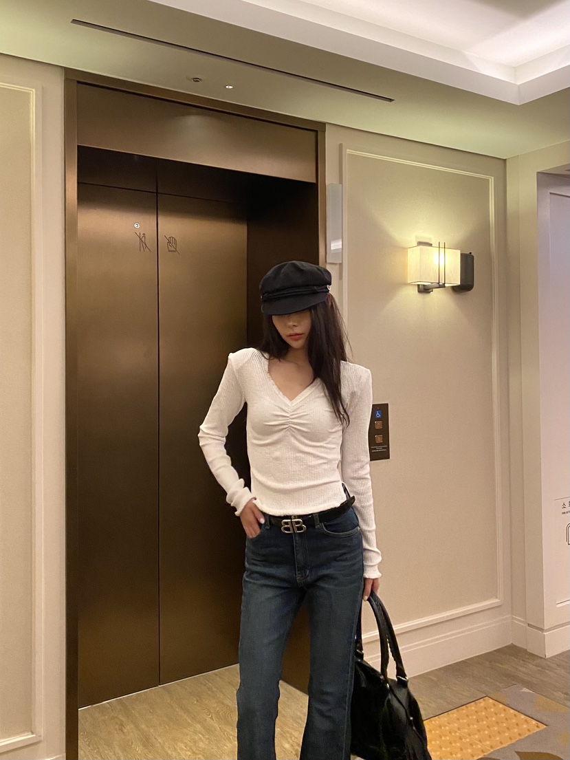 FOUREIGHT韓國代購女士新款推薦休閑時尚真品熱賣人氣針織衫FOUR EIGHT針織衫