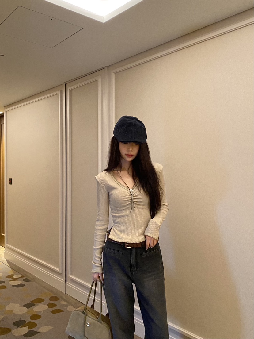 FOUREIGHT韓國代購女士新款推薦休閑時尚真品熱賣人氣針織衫FOUR EIGHT針織衫