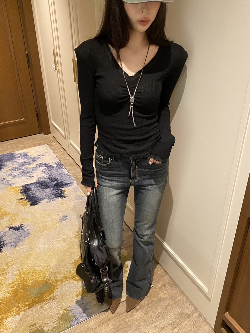 FOUREIGHT韓國代購女士新款推薦休閑時尚真品熱賣人氣針織衫FOUR EIGHT針織衫