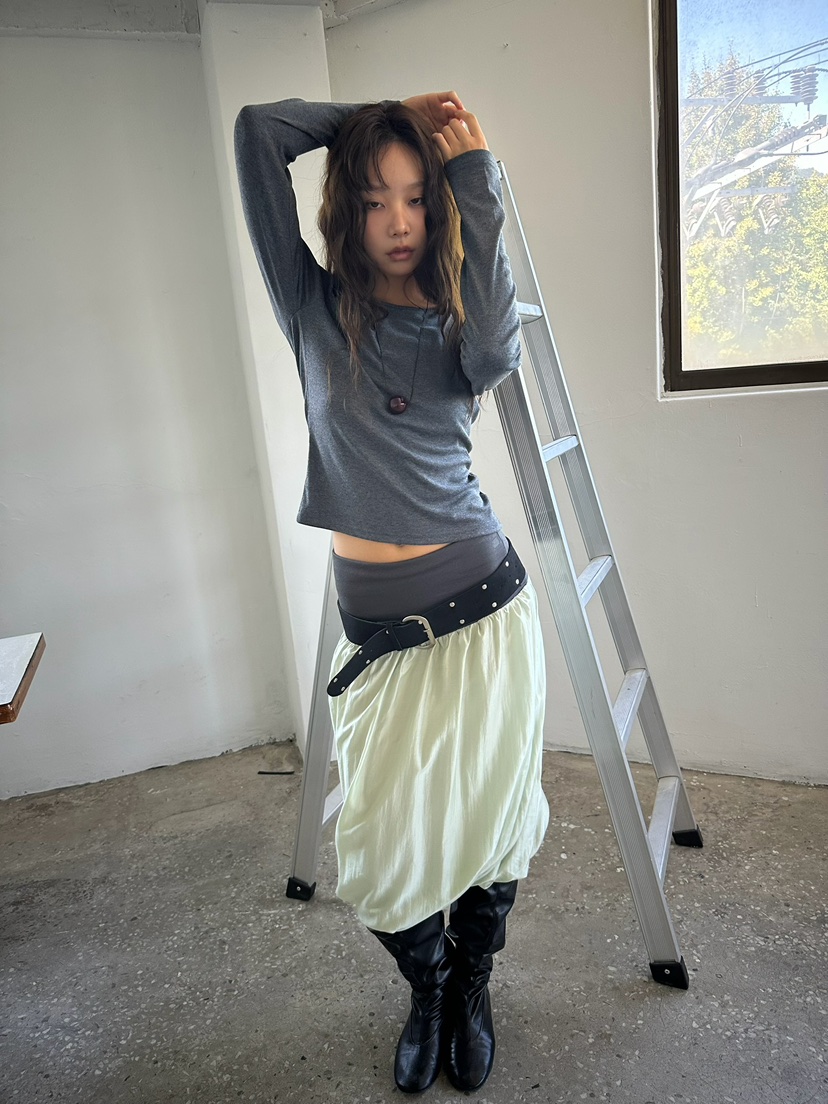 AWESOME SAUCE韓國直郵女裝新品熱賣推薦休閑人氣長袖T恤AWESOME SAUCE長袖T恤
