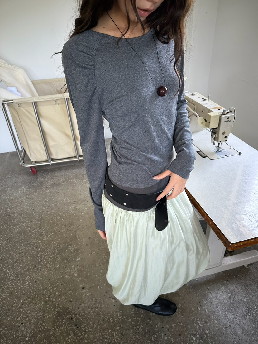 AWESOME SAUCE韓國直郵女裝新品熱賣推薦休閑人氣長袖T恤AWESOME SAUCE長袖T恤