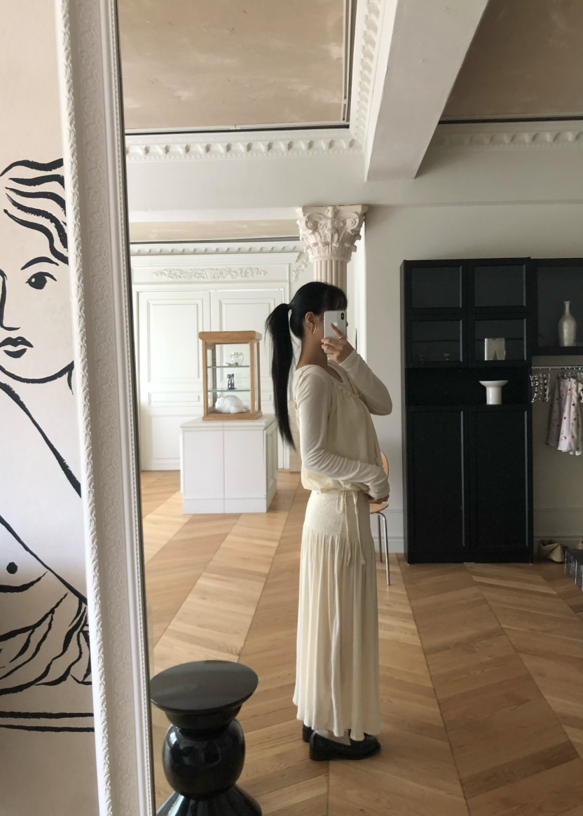 OUPPT東大門直郵女裝新款職業真品熱賣推薦人氣時尚休閑長裙OUPPT長裙
