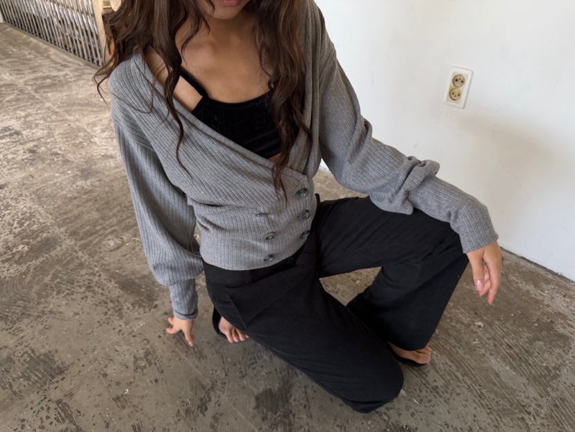 AWESOME SAUCE韓國代購女士新款真品休閑推薦開衫不含內搭AWESOME SAUCE開衫