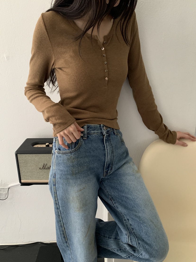 LE RIVE韓國代購女裝新品熱賣人氣時尚休閑推薦真品針織衫LE RIVE針織衫
